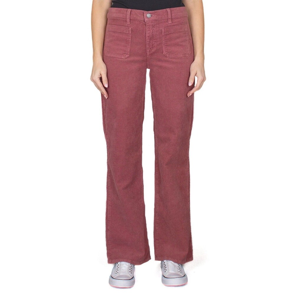 Modern American 26 Corduroy Marley Vintage Mauve Wide Leg Pants NWT - Picture 1 of 12